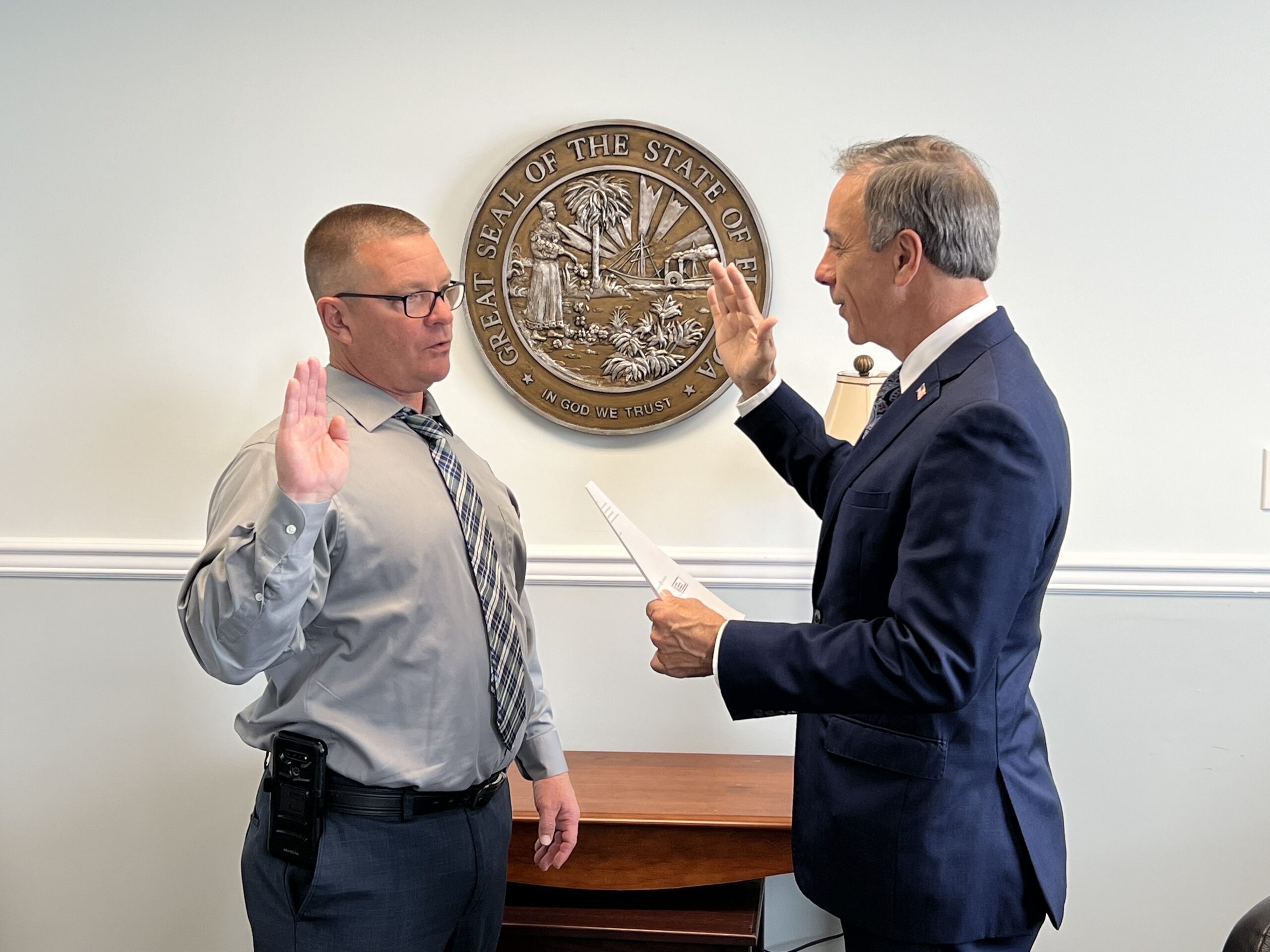 Longtime lawman Dave Edmondson rejoins SAO Larry Basford State Attorney